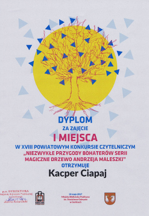 dyplom k.ciapaj. konkurs czytelniczy min