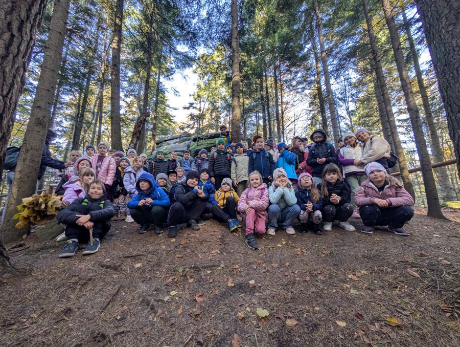 Szkolny rajd do Folusza