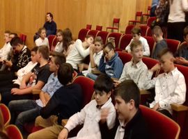 Koncert szkolny na dwa fortepiany